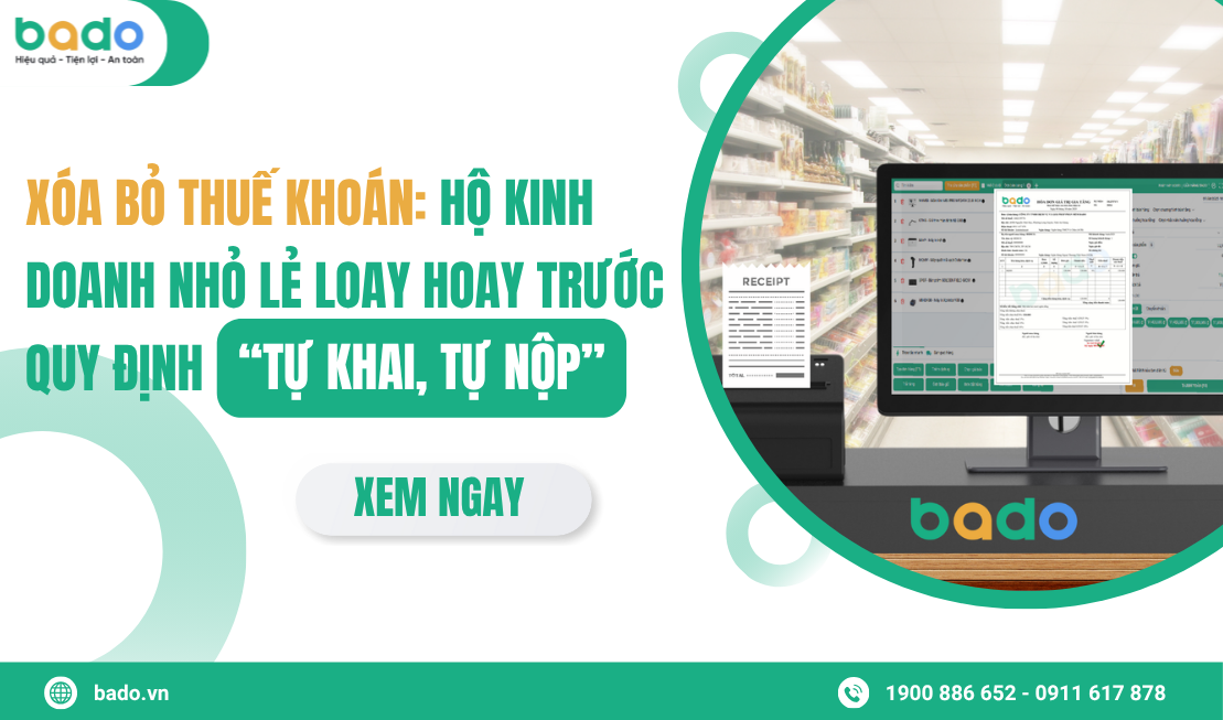 Xóa bỏ thuế khoán: Hộ kinh doanh nhỏ lẻ loay hoay trước quy định “tự khai, tự nộp”